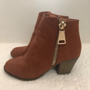 Liliana Tan Ankle Bootie